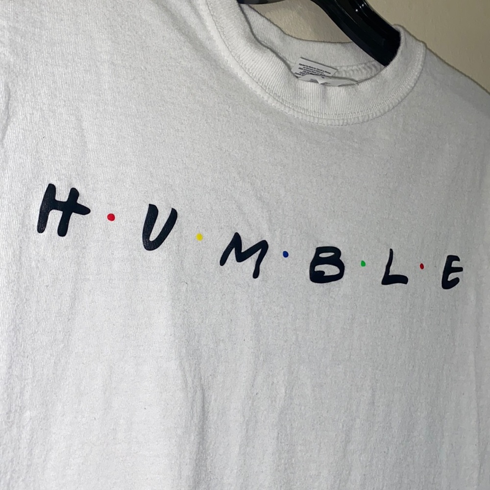 Friends Font Humble Shirt View 3